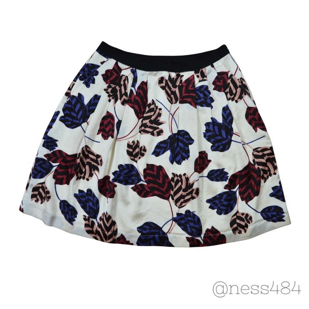 Marc Jacobs Women's Floral A-Line Skirt‎ Multi Color Size 6 - Picture 2 of 4